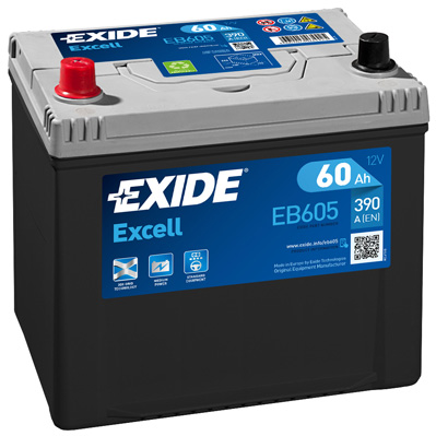 Аккумулятор EXIDE арт. EB605